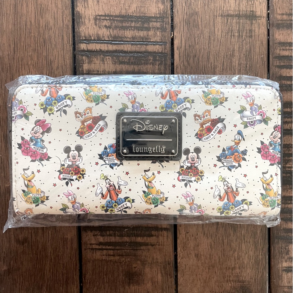 Collection Lounge Exclusive LF Mickey And Friends Tattoo Wallet